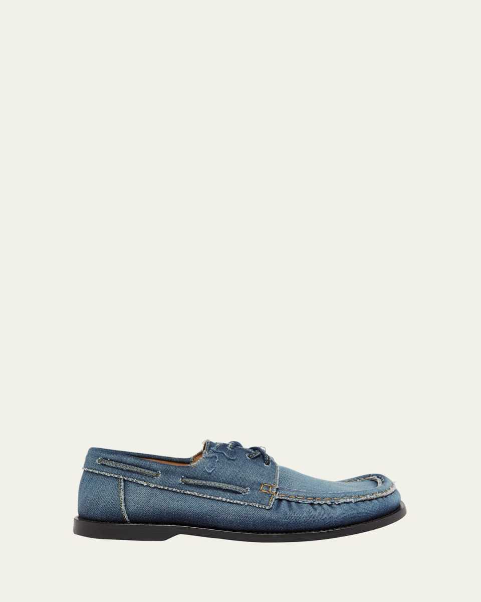 Campo Denim Boat Loafers